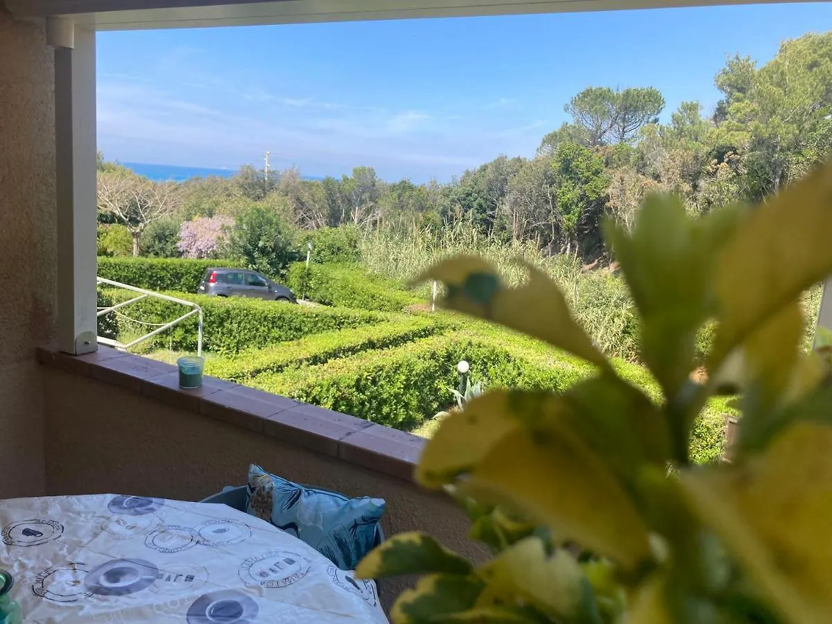 Oasi Verde Con Terrazza Sul Mare E Con Piscina Apartment Castiglioncello